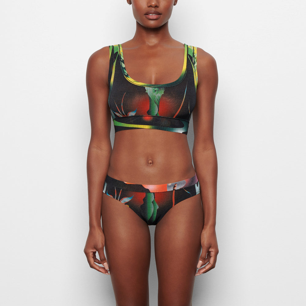 Bralette Skims SUMMER MESH SCOOP Obsidienne | 513MHVKRO