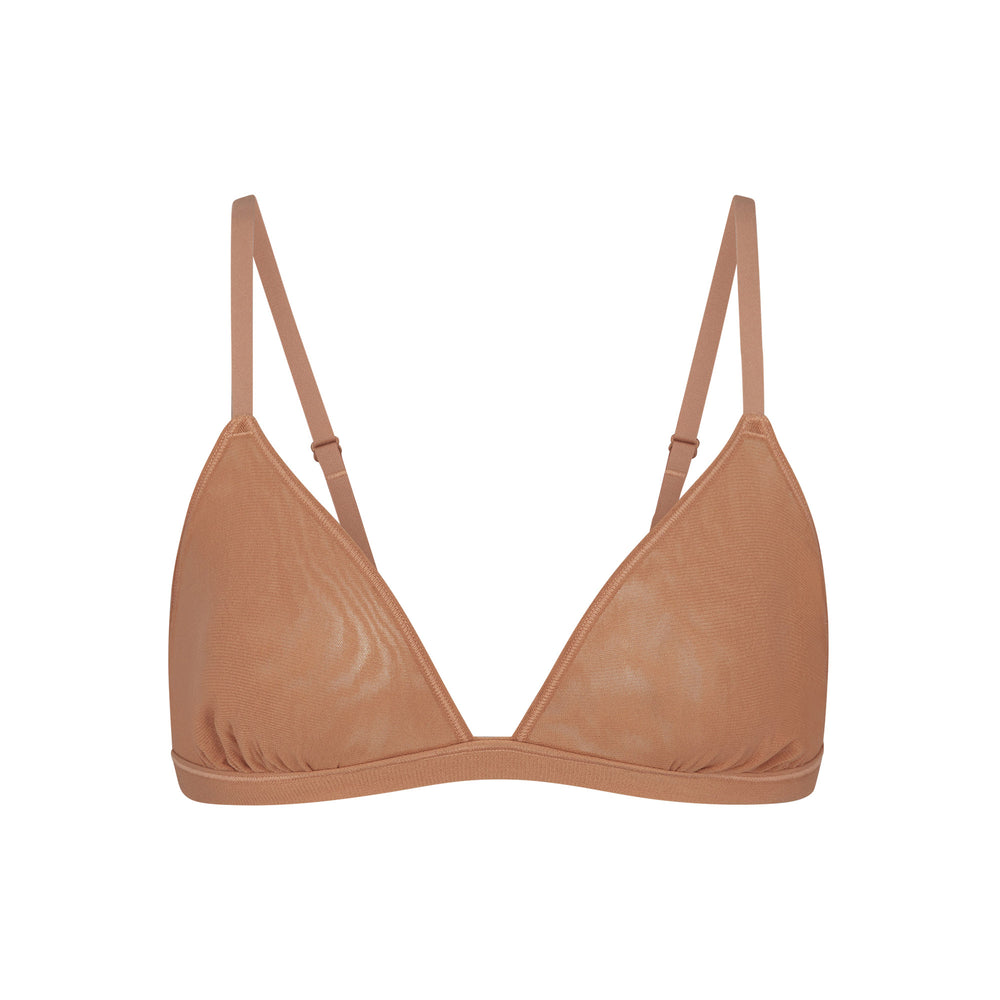 Bralette Skims SUMMER MESH TRIANGLE Abricot | 548LRVCTY