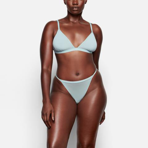 Bralette Skims SUMMER MESH TRIANGLE Bleu | 457CVILUX