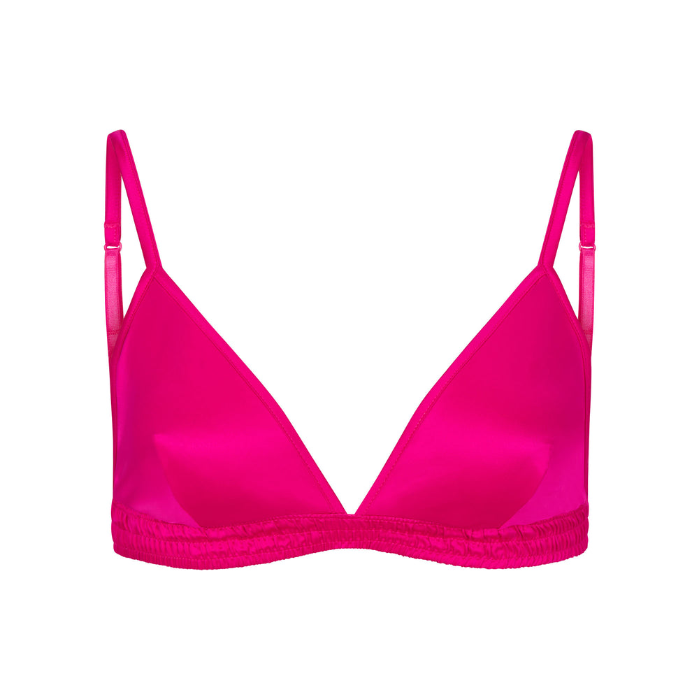 Bralette Skims WOVEN SHINE TRIANGLE Rose | 406UOLNGI