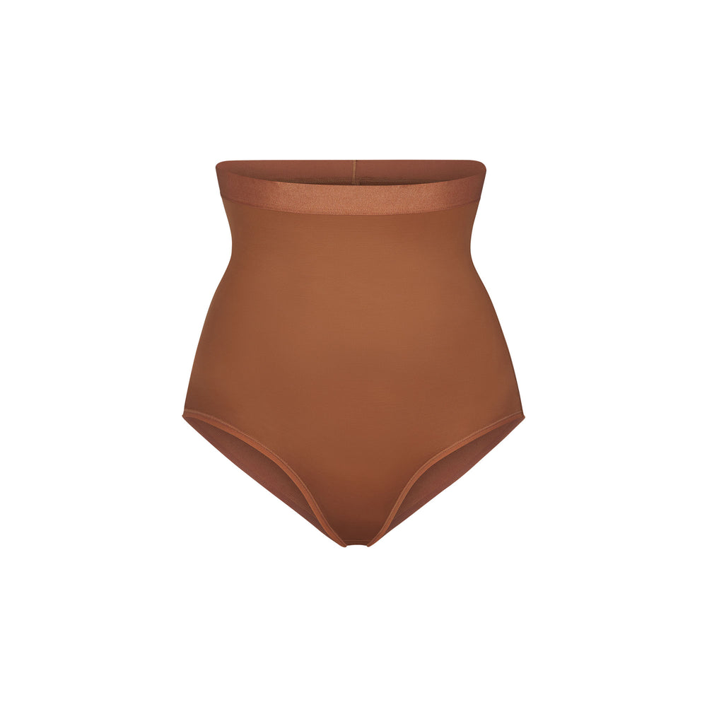 Brief Skims BARELY THERE HIGH WAIST Abricot | 958PQIYMC