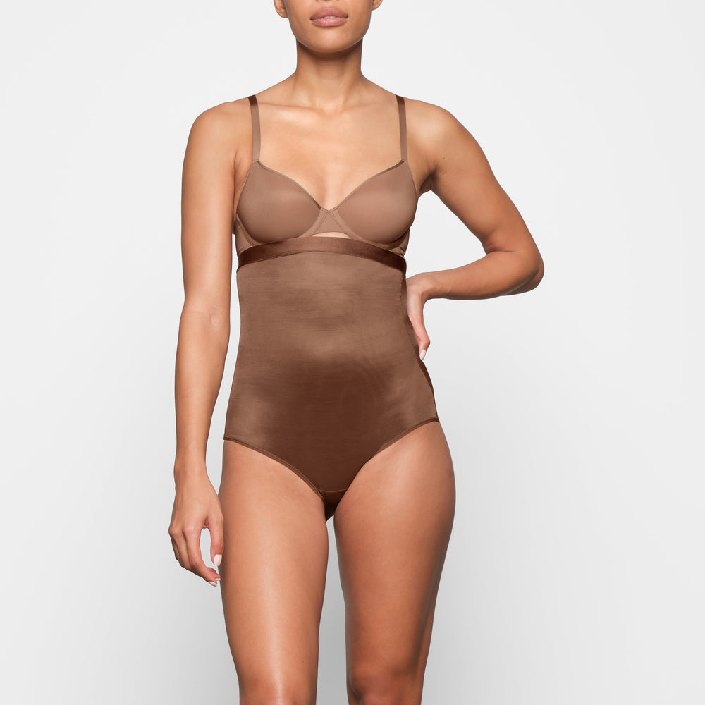 Brief Skims BARELY THERE HIGH WAIST Marron | 124BFDWPN