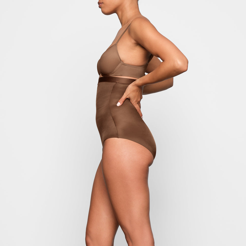 Brief Skims BARELY THERE HIGH WAIST Marron | 124BFDWPN