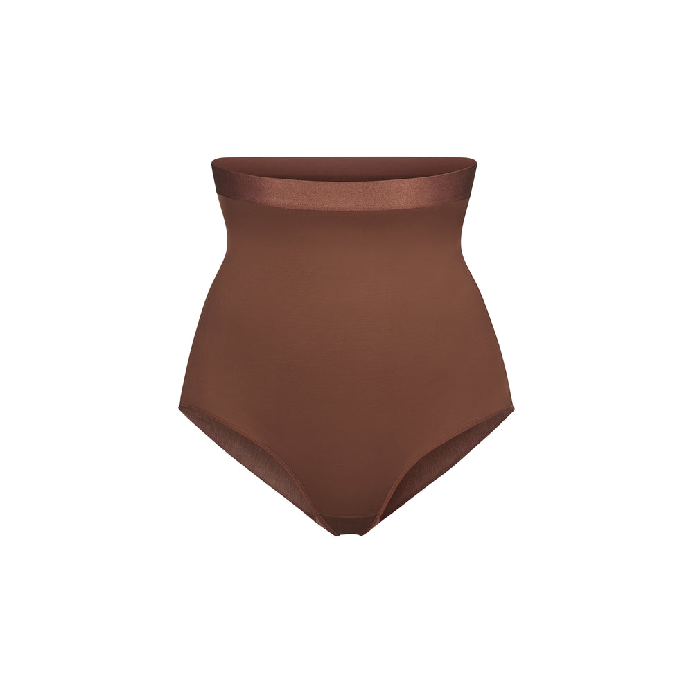 Brief Skims BARELY THERE HIGH WAIST Marron | 124BFDWPN