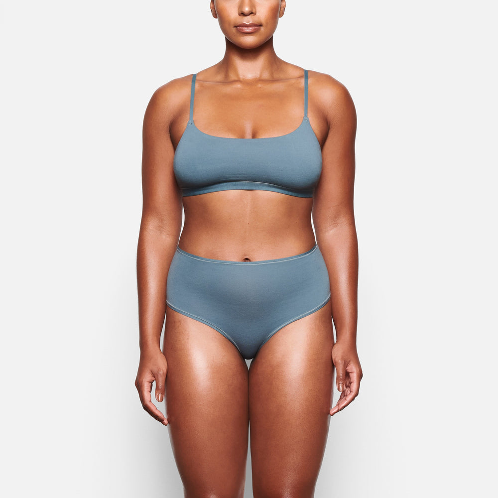 Brief Skims COTTON JERSEY FULL Bleu | 673ZHVDRB