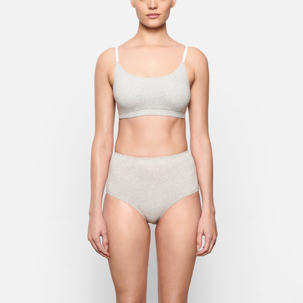Brief Skims COTTON JERSEY FULL Grise Clair | 713XKIGUW