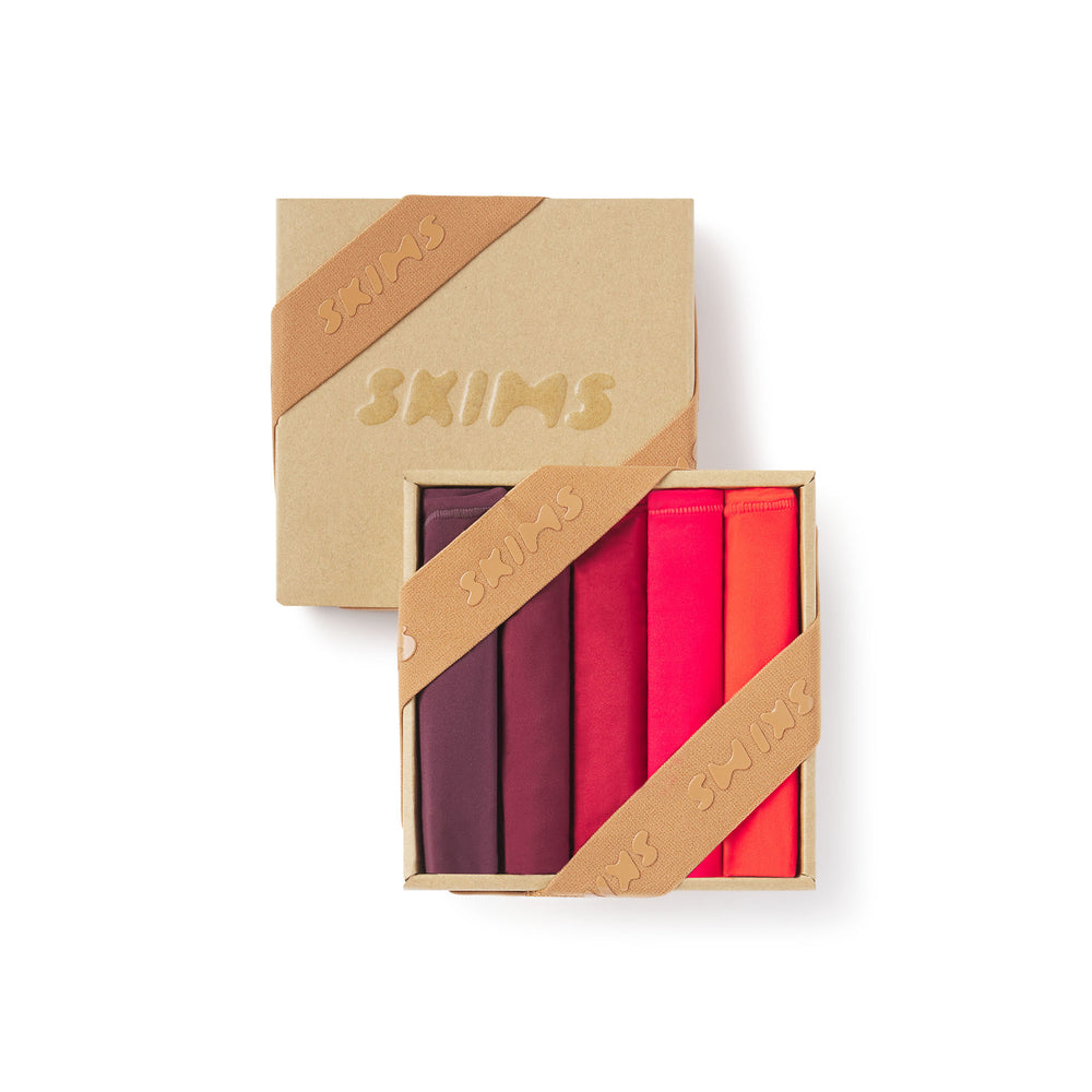 Brief Skims FITS EVERYBODY CHEEKY PACK Rouge Foncé Multicolore | 658STHVGM