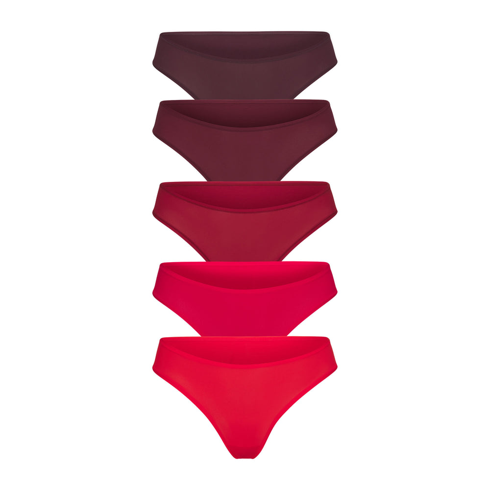 Brief Skims FITS EVERYBODY CHEEKY PACK Rouge Foncé Multicolore | 658STHVGM