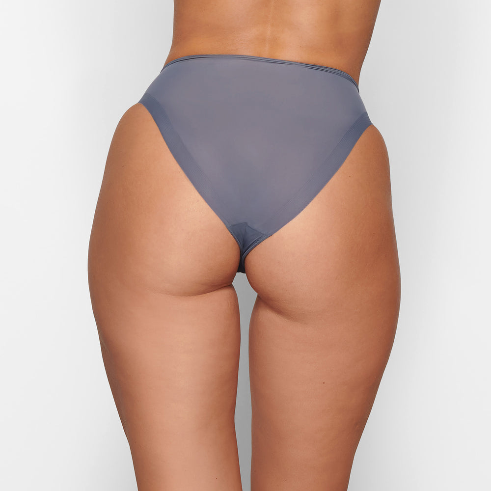 Brief Skims JELLY SHEER CHEEKY Grise Bleu | 893HUWDXY