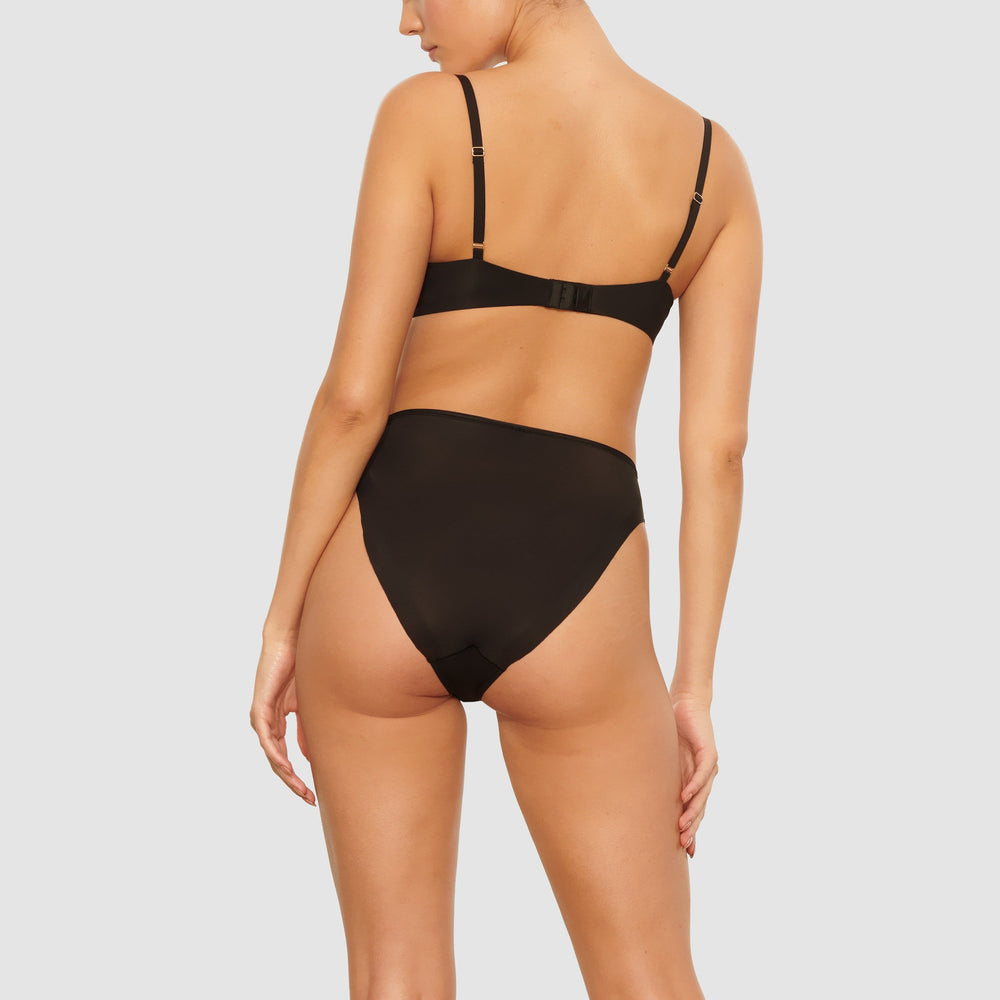Brief Skims JELLY SHEER CHEEKY Noir | 673RZTUXF