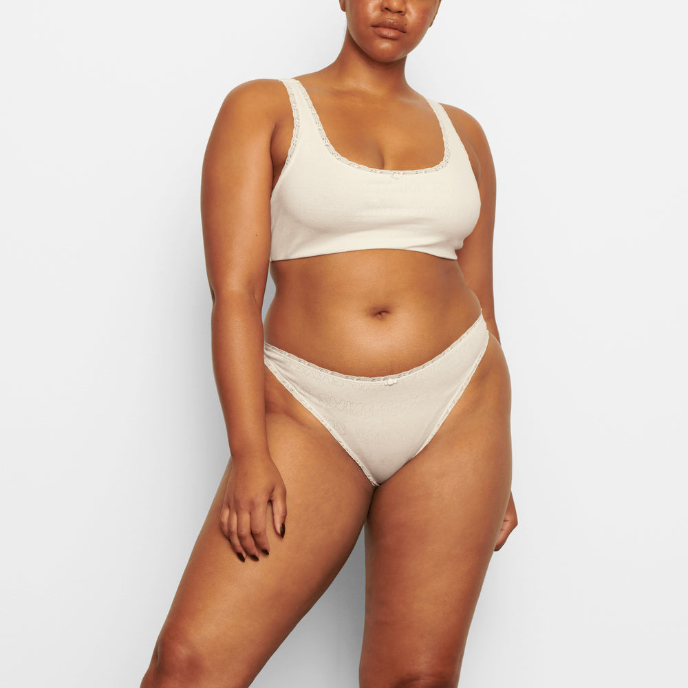 Brief Skims LACE POINTELLE CHEEKY Blanche | 230CDJAKZ