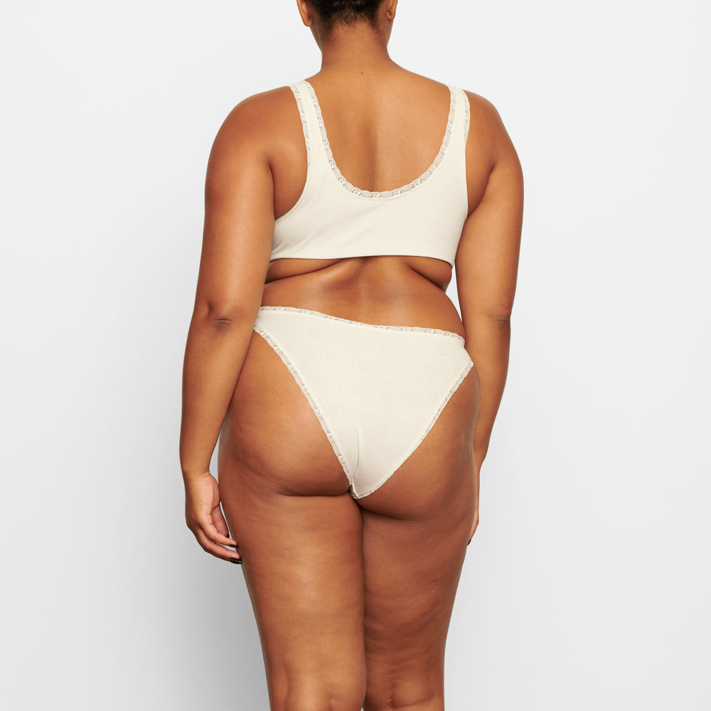 Brief Skims LACE POINTELLE CHEEKY Blanche | 230CDJAKZ