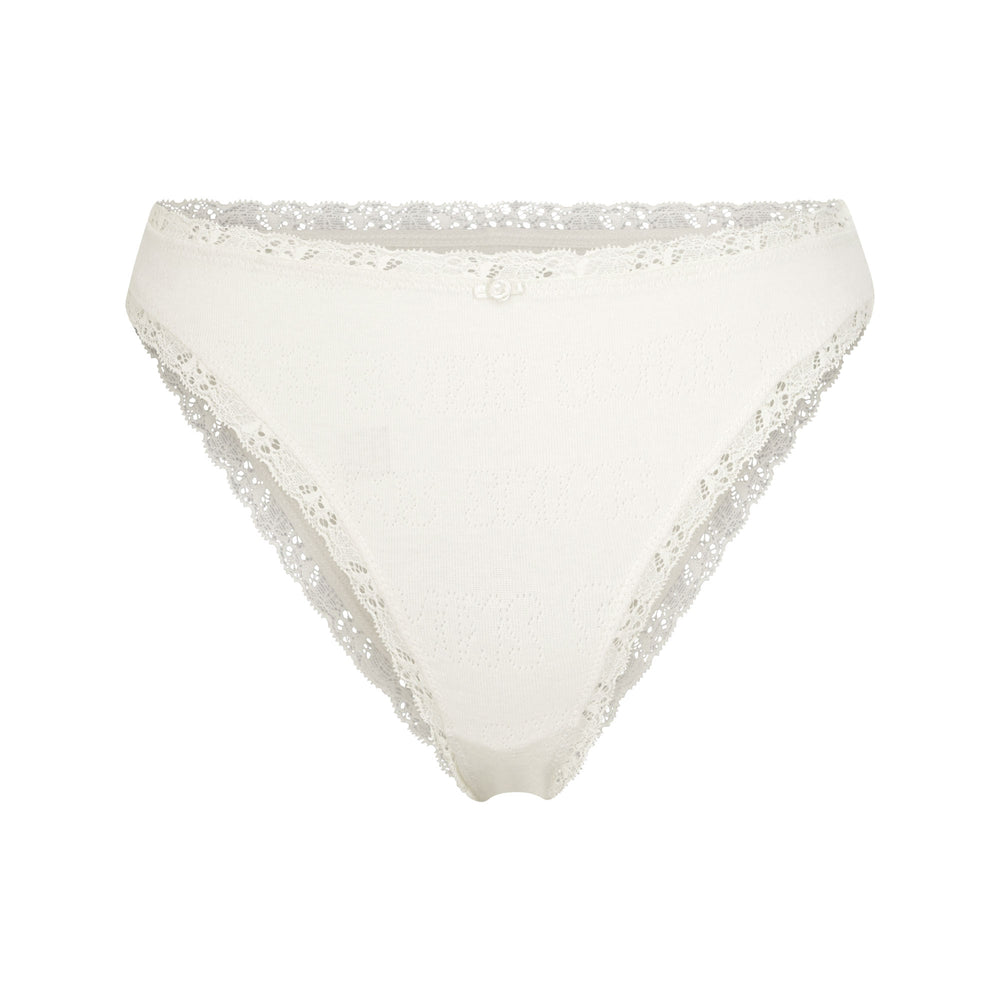 Brief Skims LACE POINTELLE CHEEKY Blanche | 230CDJAKZ