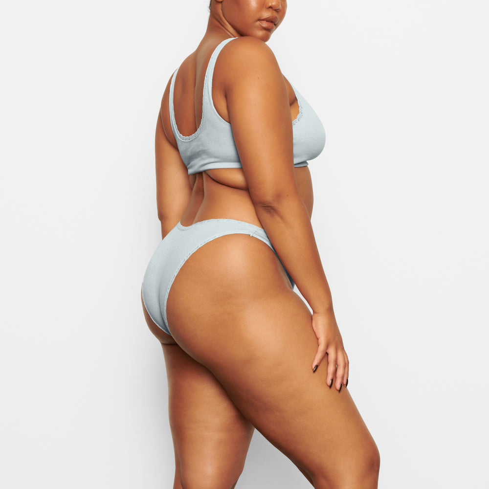 Brief Skims LACE POINTELLE CHEEKY Bleu | 395WATIMU