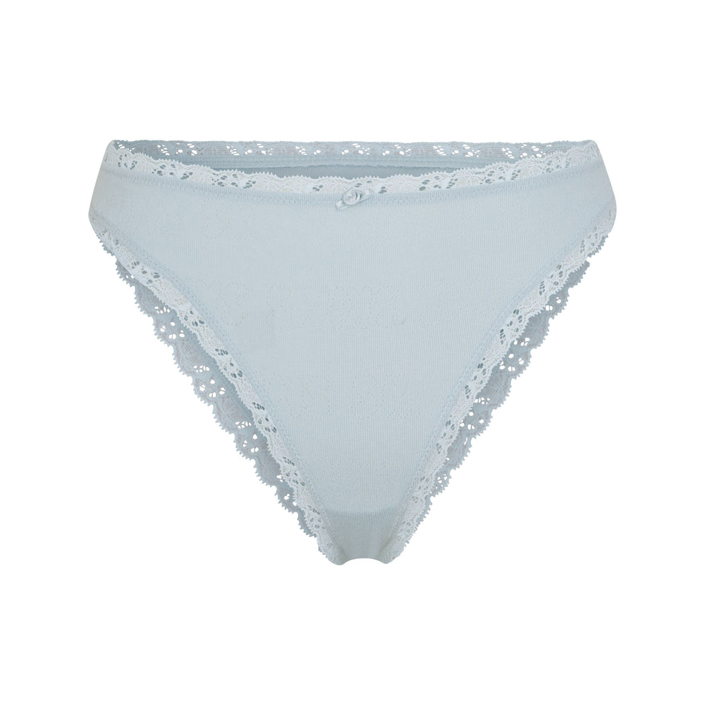 Brief Skims LACE POINTELLE CHEEKY Bleu | 395WATIMU