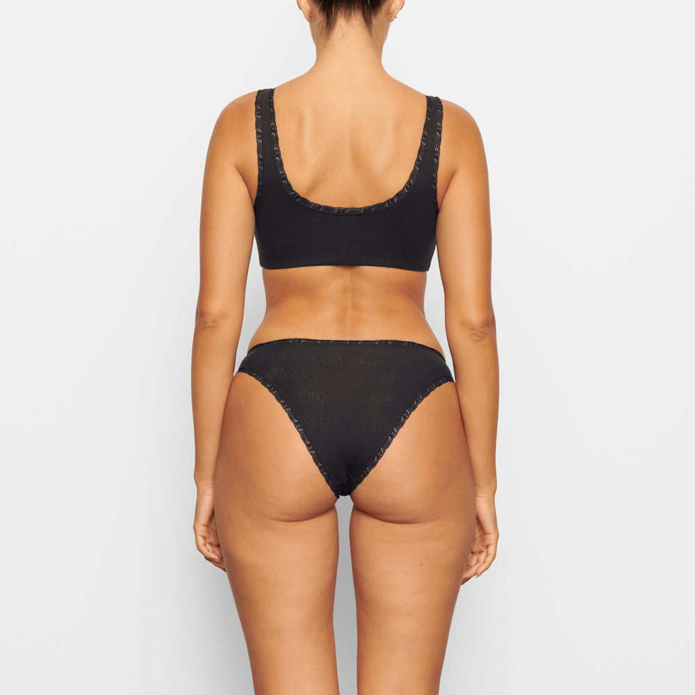 Brief Skims LACE POINTELLE CHEEKY Noir | 678NQJWML