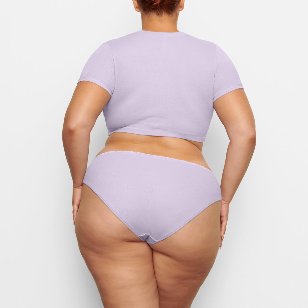 Brief Skims LACE POINTELLE MID RISE Lavande | 860JBUPOW