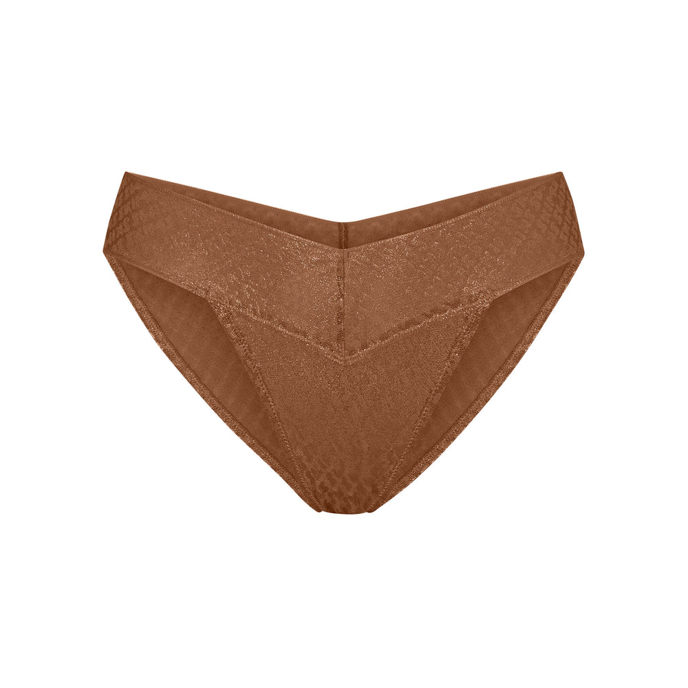 Brief Skims LOGO MESH FOIL CHEEKY Marron | 850TNUSCK