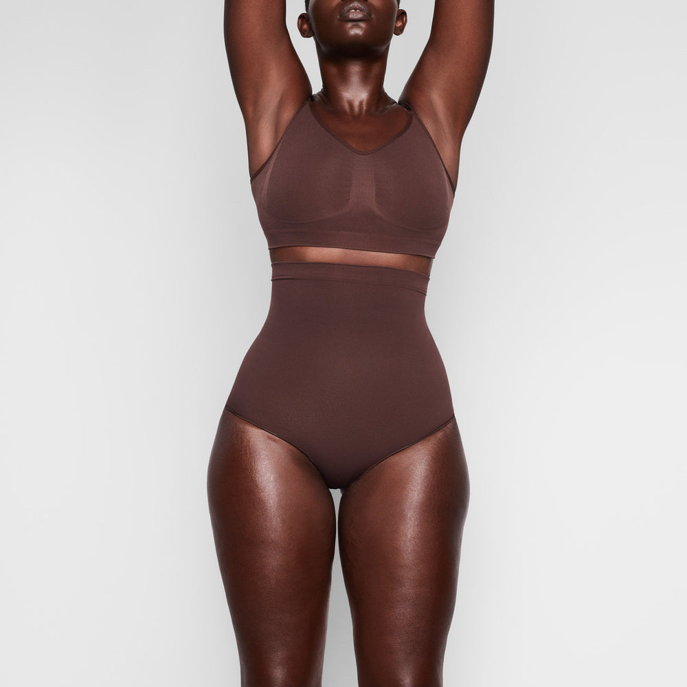 Brief Skims SCULPTING HIGH WAIST Chocolat | 972MLGSCA