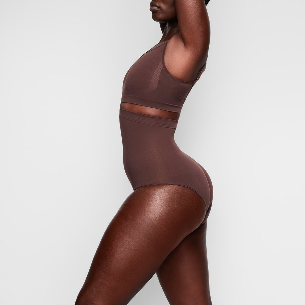 Brief Skims SCULPTING HIGH WAIST Chocolat | 972MLGSCA