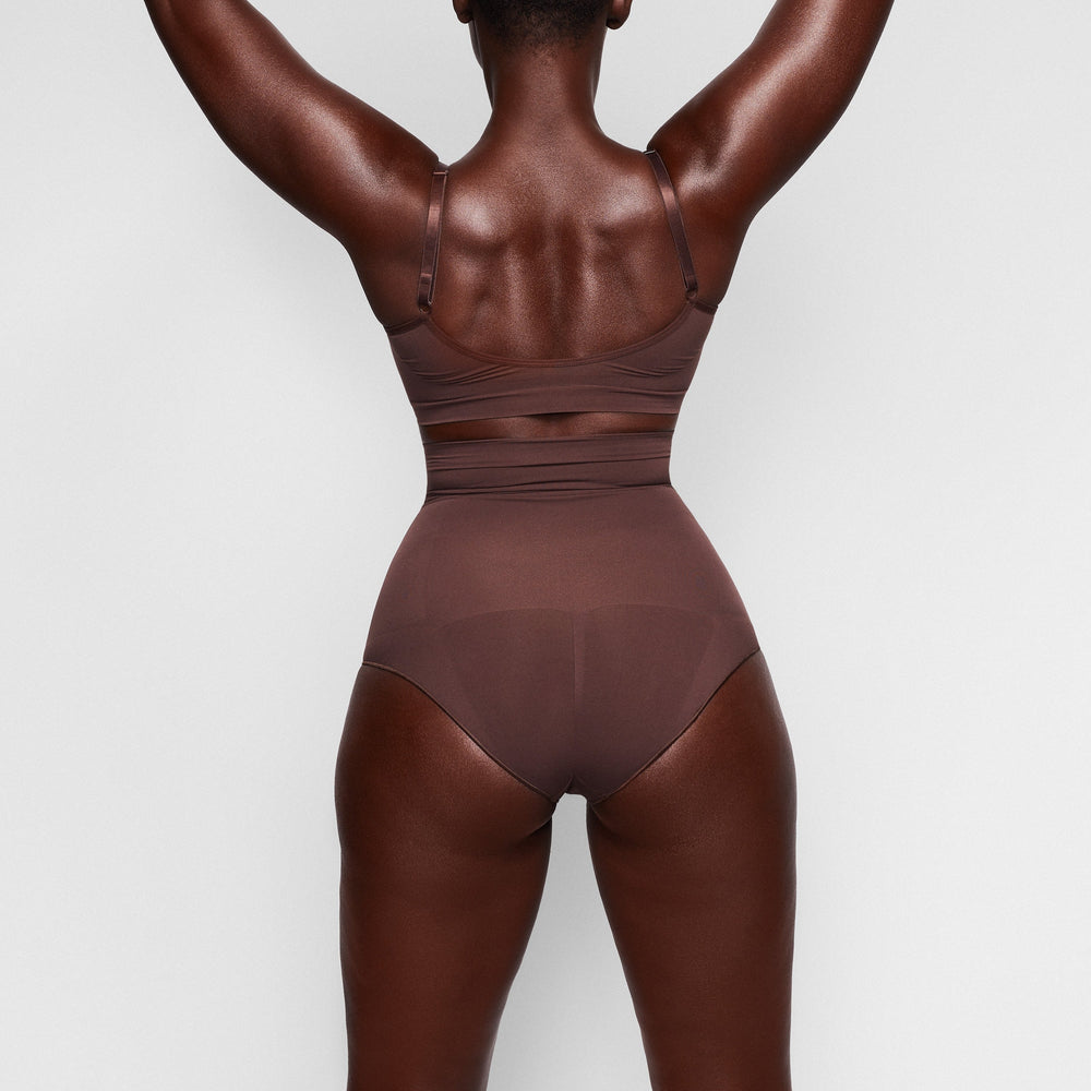 Brief Skims SCULPTING HIGH WAIST Chocolat | 972MLGSCA