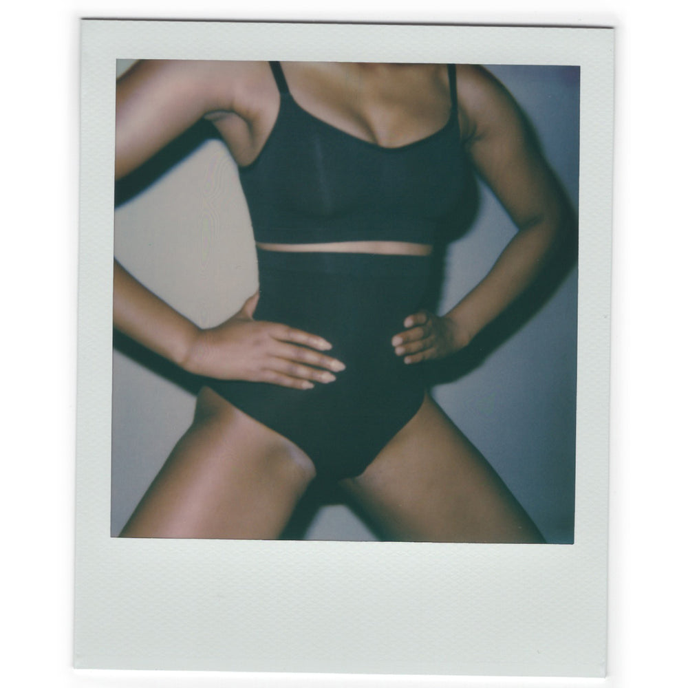Brief Skims SCULPTING HIGH WAIST Noir | 081PBYDRN