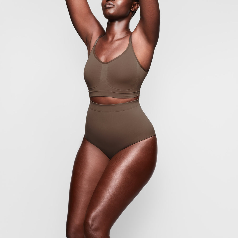 Brief Skims SCULPTING MID WAIST Abricot | 327DYXGUL