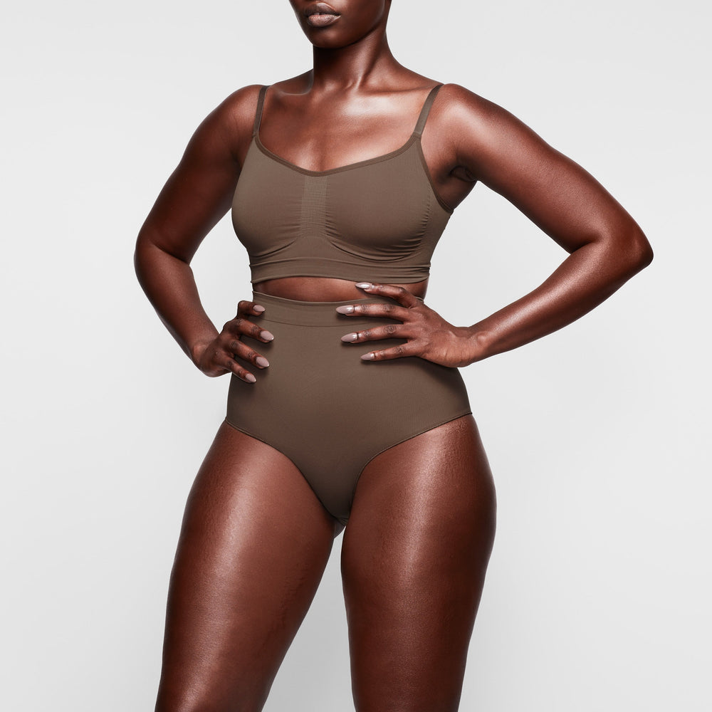 Brief Skims SCULPTING MID WAIST Abricot | 327DYXGUL