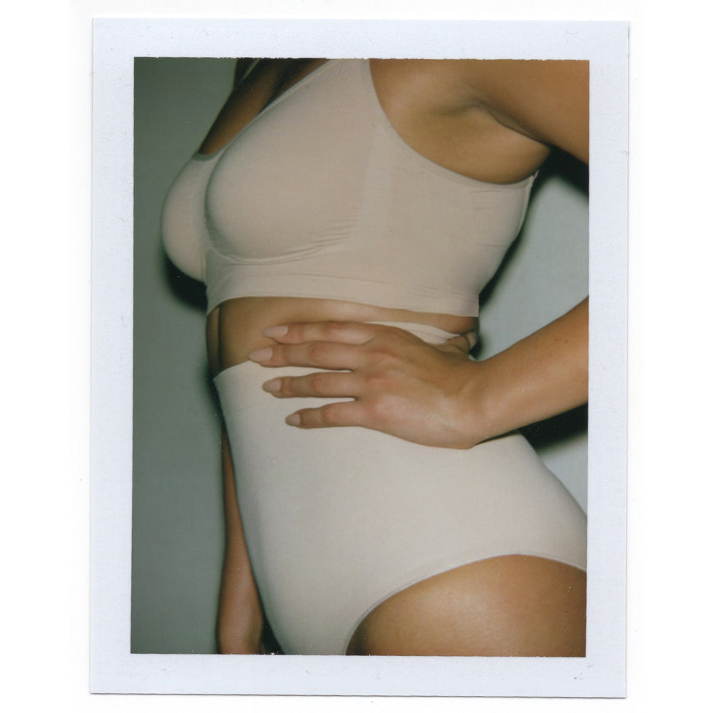 Brief Skims SCULPTING MID WAIST Beige | 720ONCUMG