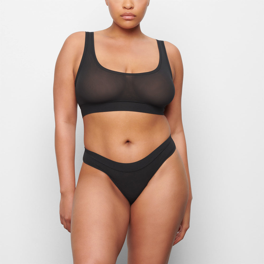 Brief Skims SUMMER MESH BIKINI Noir | 934ORUVAX