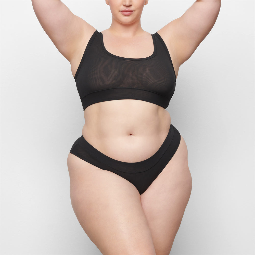 Brief Skims SUMMER MESH BIKINI Noir | 934ORUVAX