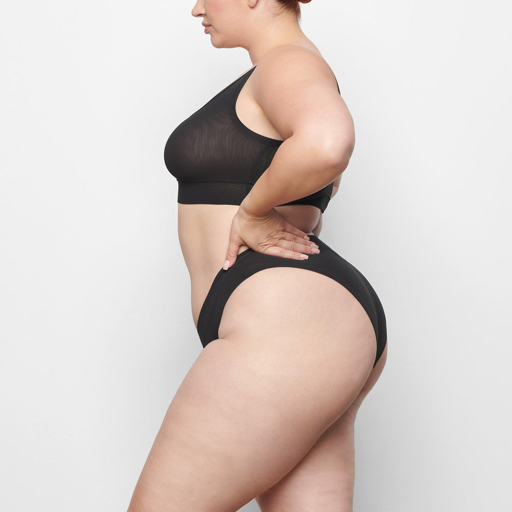 Brief Skims SUMMER MESH BIKINI Noir | 934ORUVAX