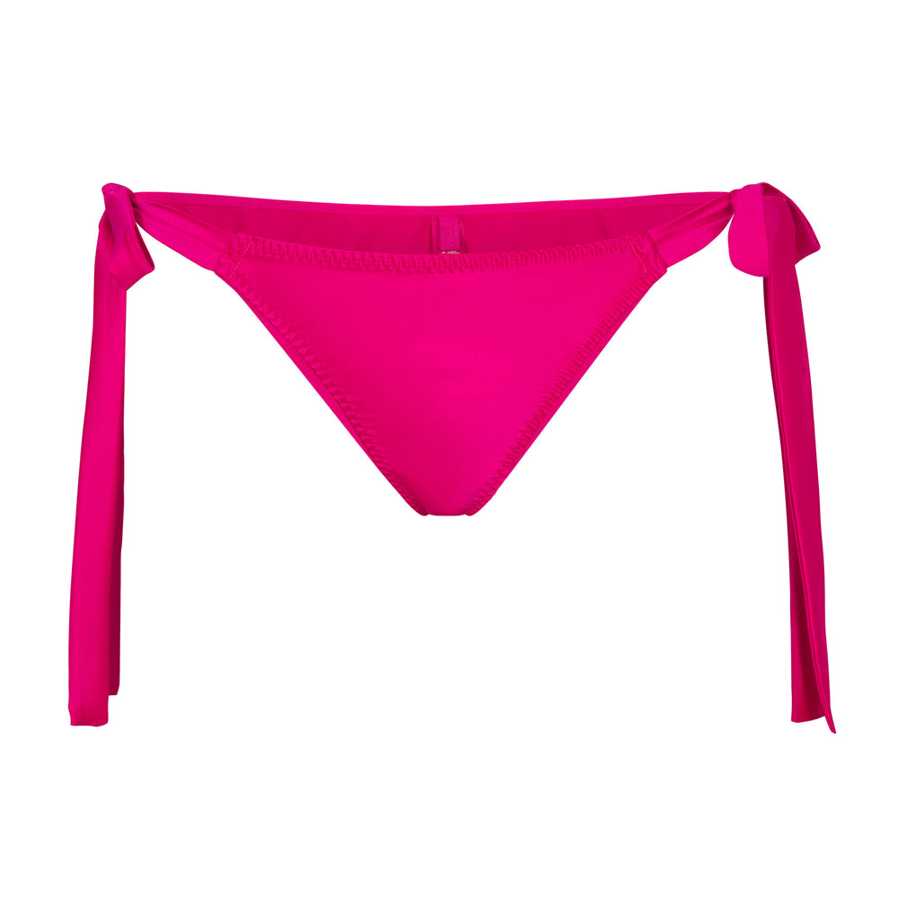 Brief Skims WOVEN SHINE TIE SIDE Rose | 167NTHVXZ