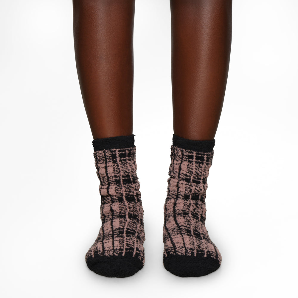Chaussettes Skims COZY KNIT PLAID | 302YPRZUL