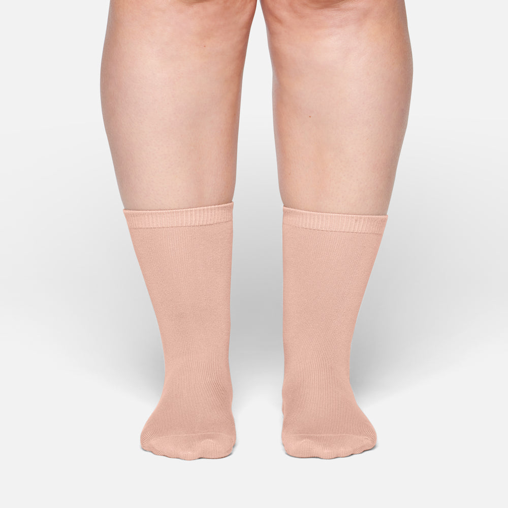 Chaussettes Skims EVERYDAY CREW Beige | 034GSOTPV