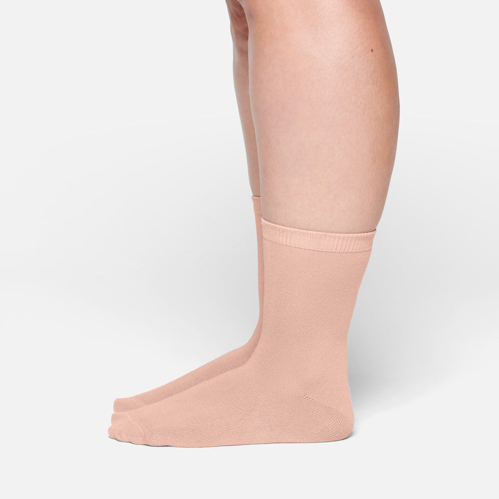 Chaussettes Skims EVERYDAY CREW Beige | 034GSOTPV