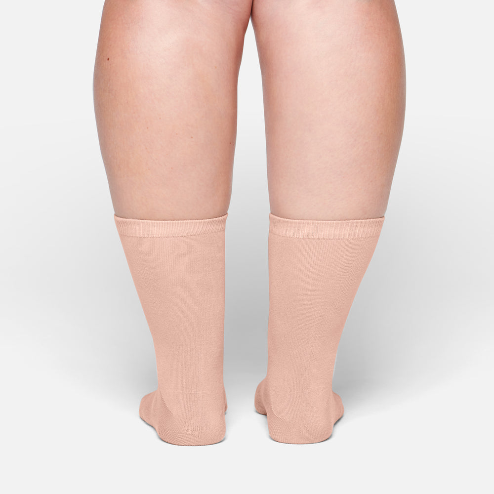 Chaussettes Skims EVERYDAY CREW Beige | 034GSOTPV