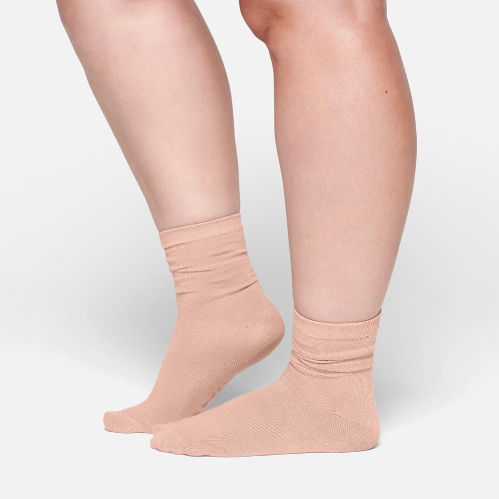 Chaussettes Skims EVERYDAY CREW Beige | 034GSOTPV