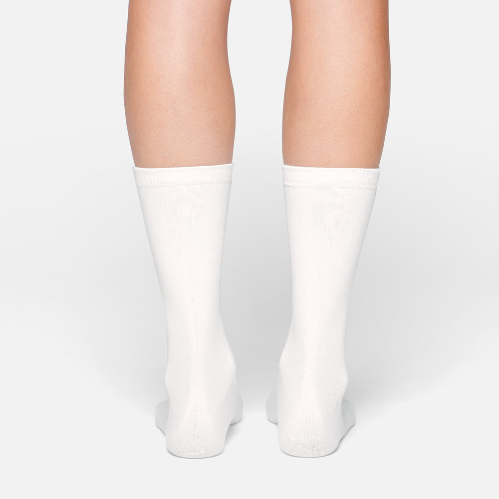 Chaussettes Skims EVERYDAY CREW Blanche | 902DYWUAP
