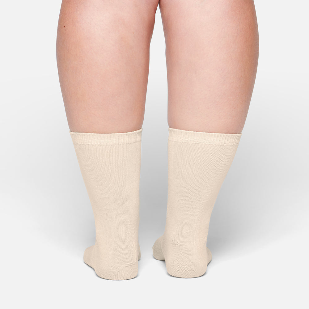 Chaussettes Skims EVERYDAY CREW Marron | 071OTPCXK