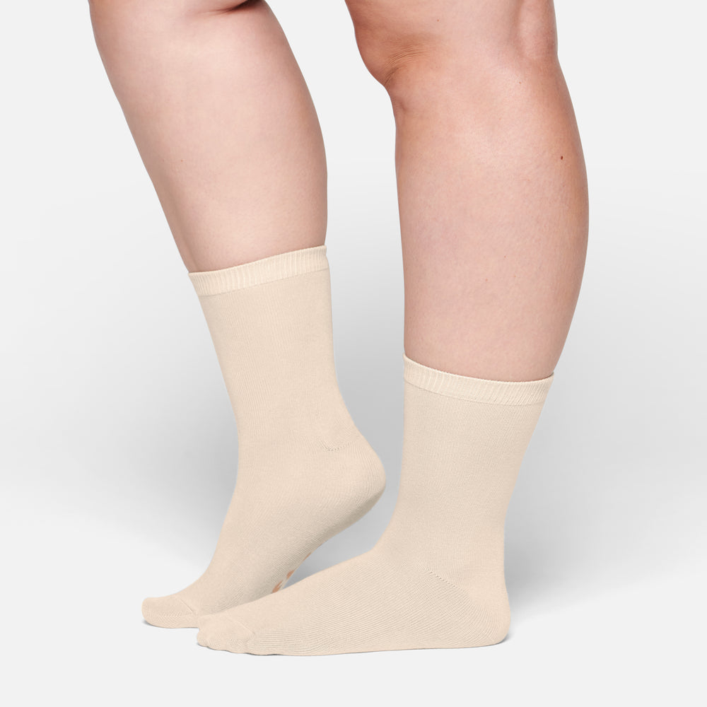 Chaussettes Skims EVERYDAY CREW Marron | 071OTPCXK