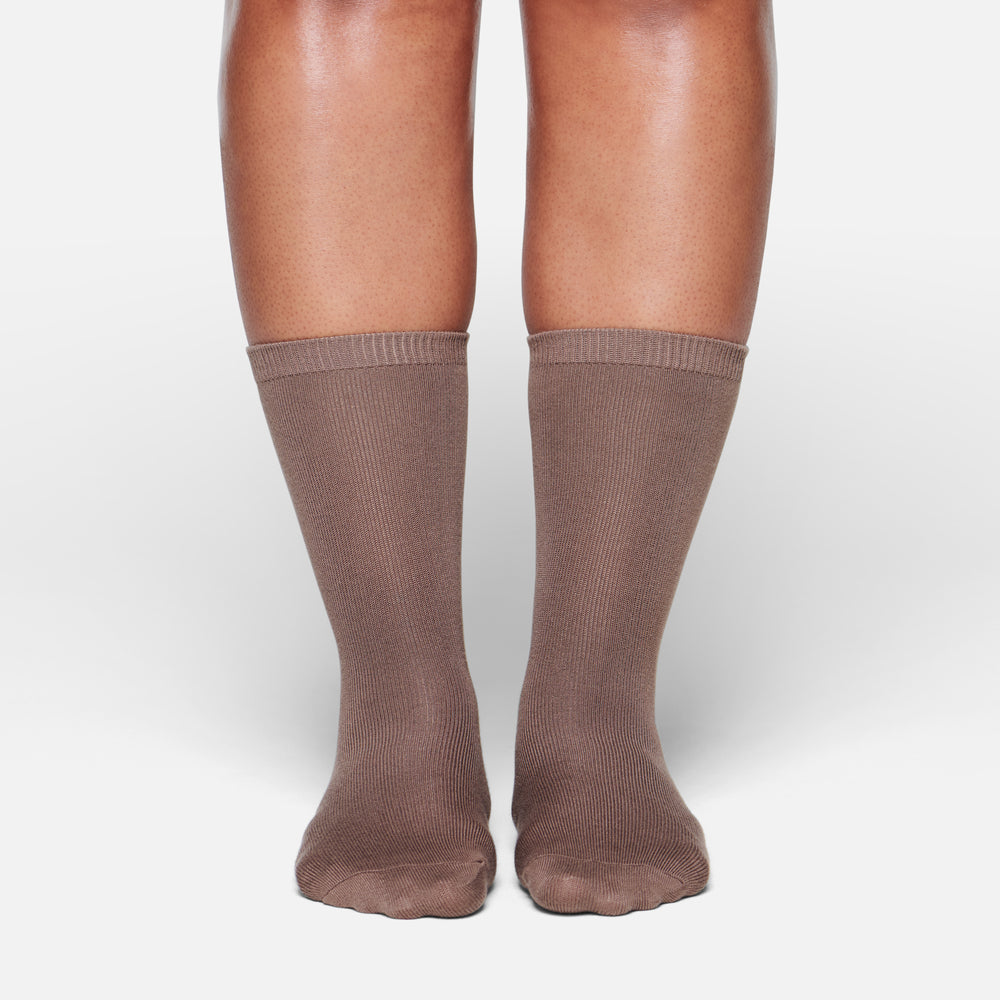 Chaussettes Skims EVERYDAY CREW Marron | 164DIYWUG