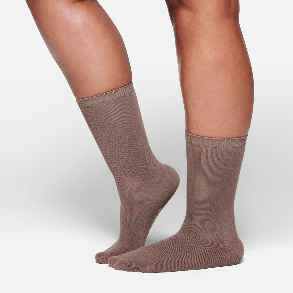 Chaussettes Skims EVERYDAY CREW Marron | 164DIYWUG