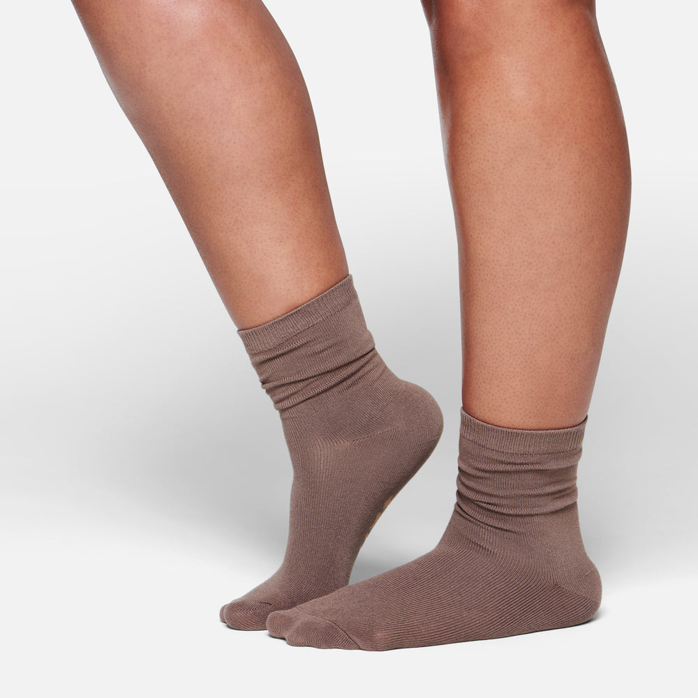 Chaussettes Skims EVERYDAY CREW Marron | 164DIYWUG