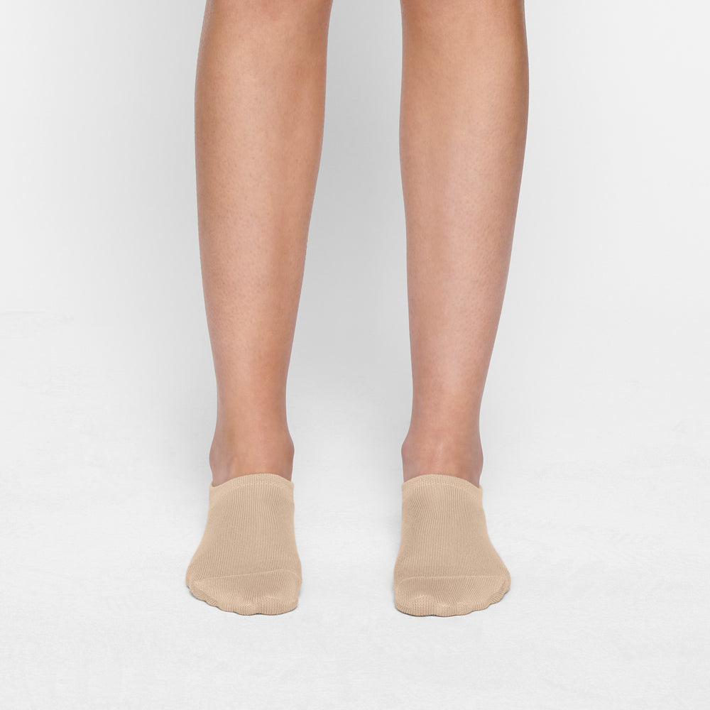 Chaussettes Skims EVERYDAY LOW RIB ANKLE Marron | 153IBRPZJ
