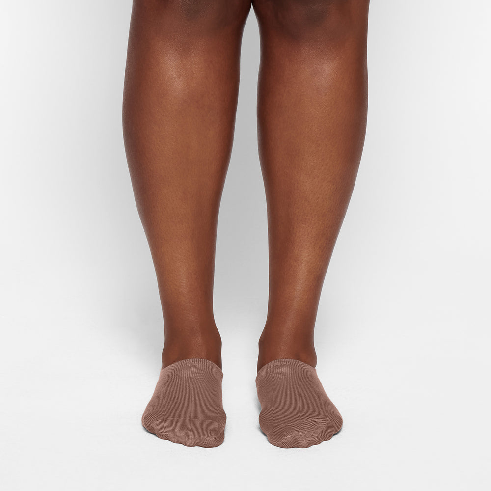 Chaussettes Skims EVERYDAY LOW RIB ANKLE Marron | 572NRLHWZ