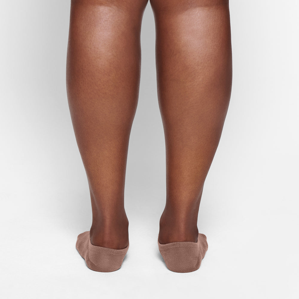 Chaussettes Skims EVERYDAY LOW RIB ANKLE Marron | 572NRLHWZ