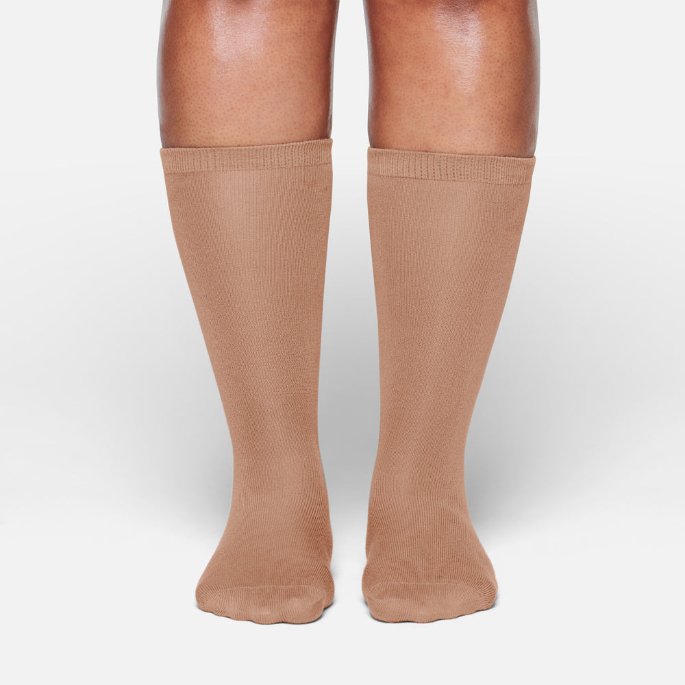 Chaussettes Skims EVERYDAY MID CALF Abricot | 167BQPJAO