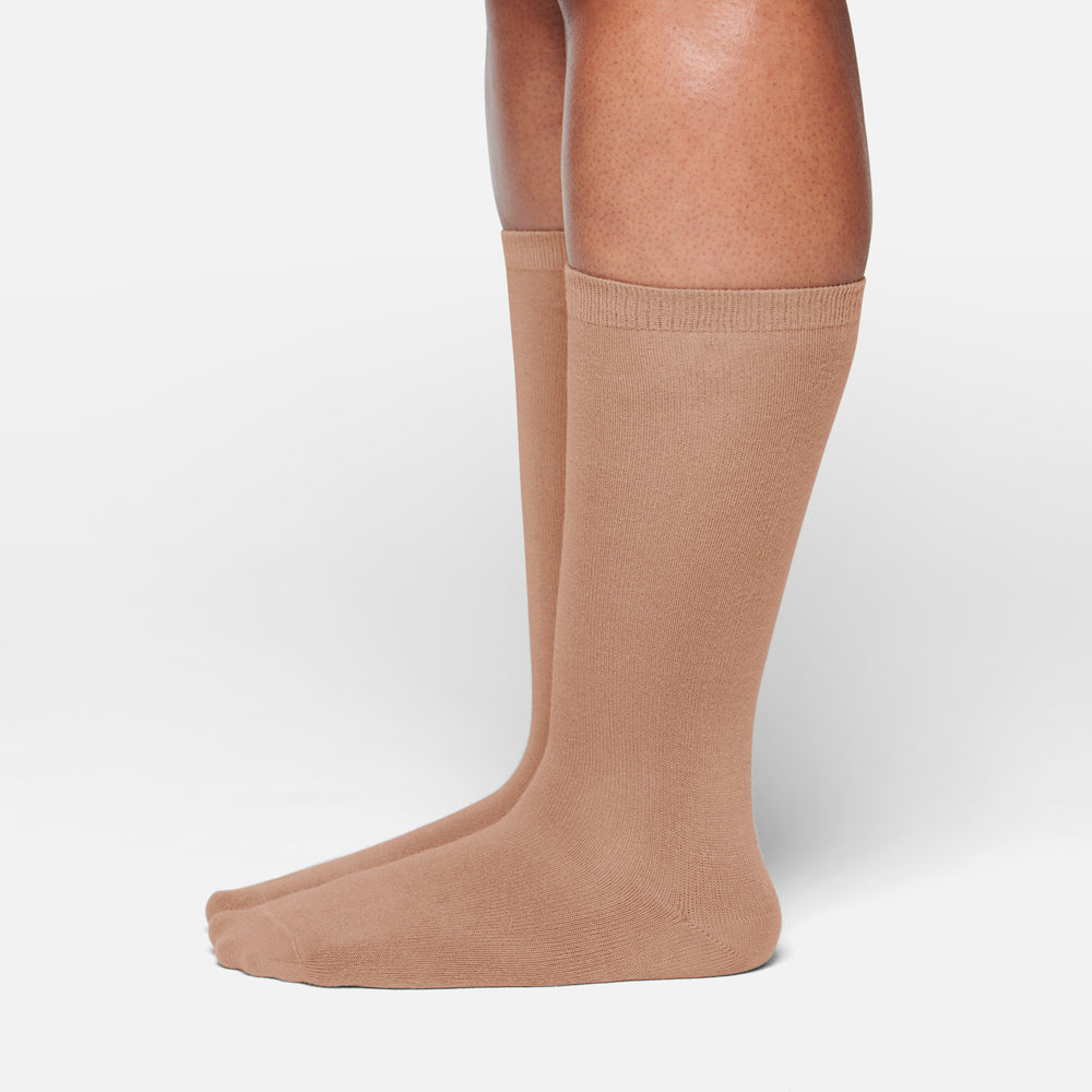 Chaussettes Skims EVERYDAY MID CALF Abricot | 167BQPJAO