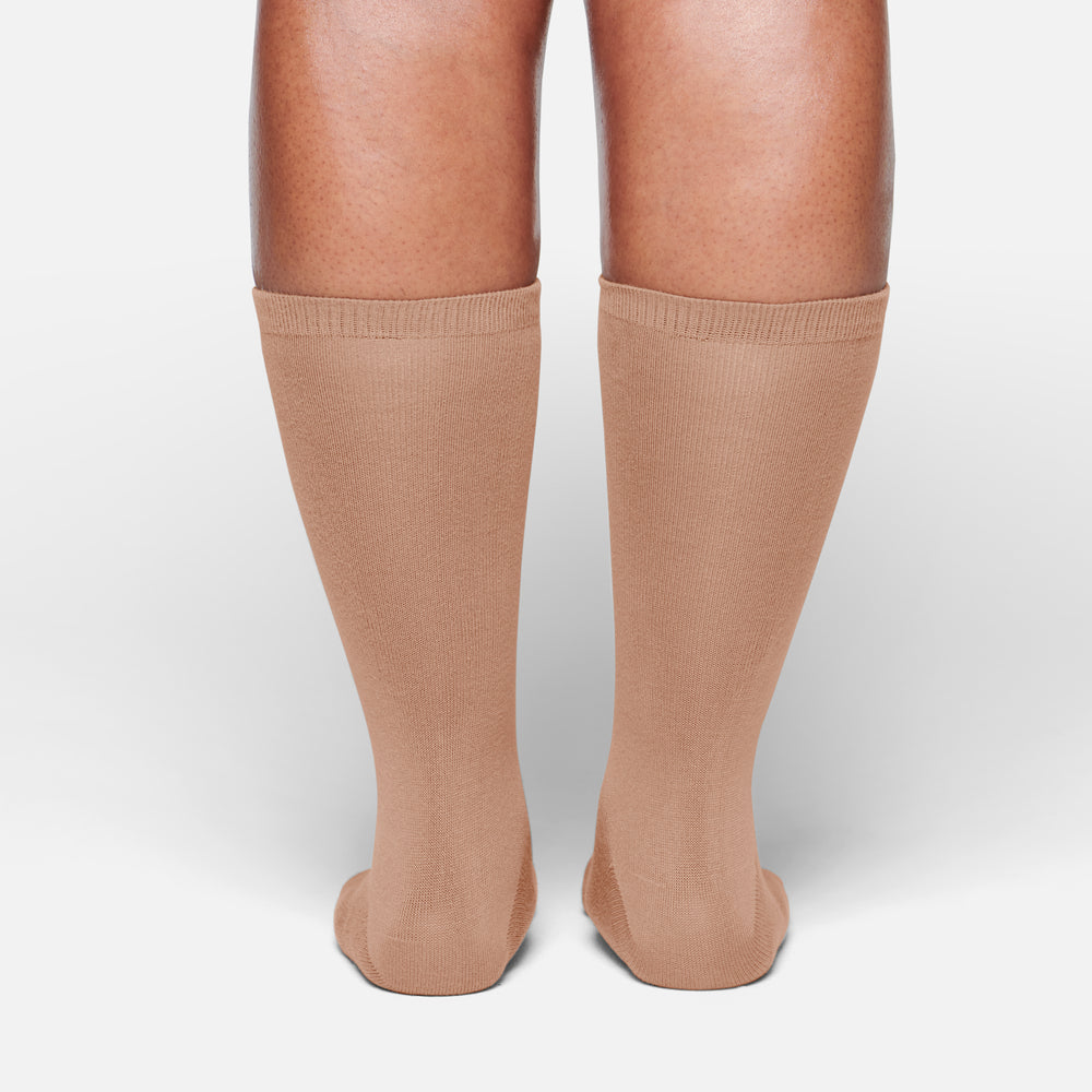 Chaussettes Skims EVERYDAY MID CALF Abricot | 167BQPJAO